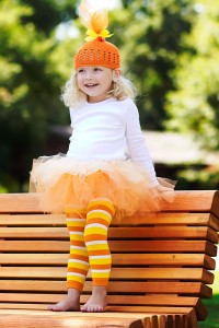 Candy Corn Tutu Costume