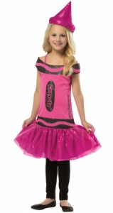 Crayon Costume for Girls