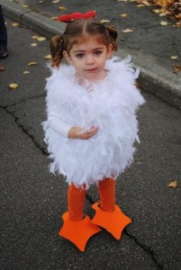 DIY Chicken Costume