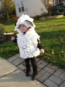 DIY Sheep Costume