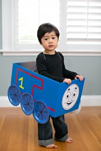 DIY Thomas the Train Costume