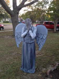 DIY Weeping Angel Costume