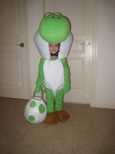 DIY Yoshi Costume