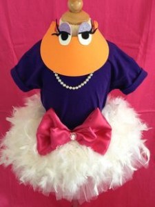 Daisy Duck Costume Homemade