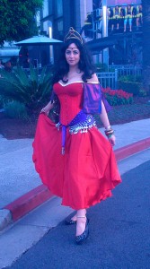 Esmeralda Red Costume