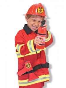 Firefighter Toddler Costume