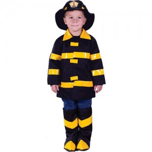 Fireman Costume Boy