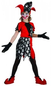 Girls Jester Costume