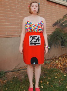 Gumball Machine Costume DIY