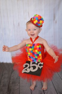 Gumball Machine Costume Tutu