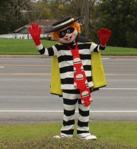 Hamburglar Costume Kids