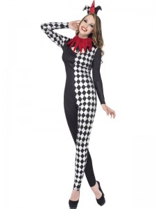 Harlequin Jester Costume