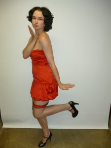 Homemade Betty Boop Costume