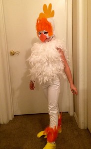 Homemade Chicken Costume