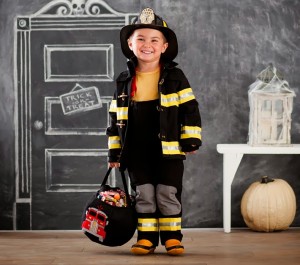 Homemade Firefighter Costume