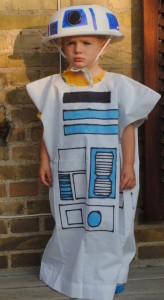 Homemade R2D2 Costume