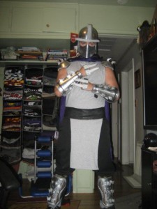 Homemade Shredder Costume