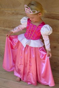 Homemade Sleeping Beauty Costume