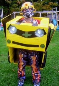 Homemade Transformer Costume