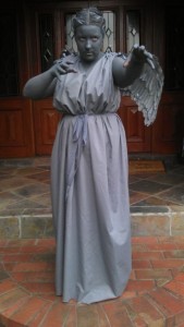 Homemade Weeping Angel Costume