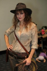 Indiana Jones Costume Girl