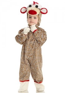 Infant Sock Monkey Costume