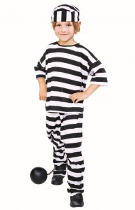 Kids Prisoner Costume