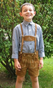 Lederhosen Costume Kids