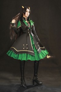 Loki Costume Girl