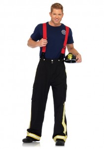 Mens Fireman Costume
