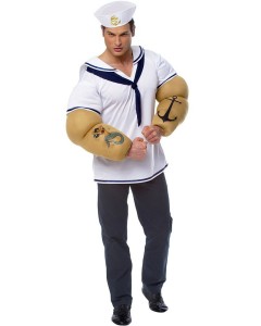 Mens Popeye Costume