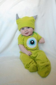 Mike Wazowski Costume Baby