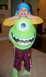 Mike Wazowski Costume Kids