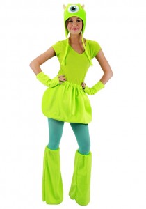 Monsters Inc Mike Wazowski Costume