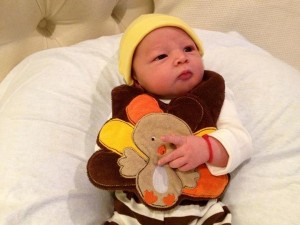 Newborn Turkey Costume