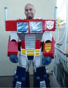 Optimus Prime Costume Adults