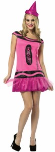 Pink Crayon Costume