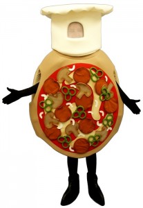 Pizza Mascot Costume