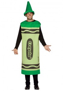 Plus Size Crayon Costume