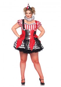 Plus Size Harlequin Costume