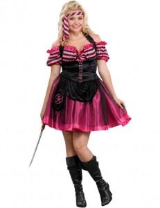 Plus Size Ladies Pirate Costume