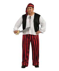 Plus Size Pirate Costume Men