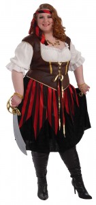 Plus Size Womens Pirate Costume