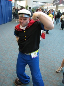 Popeye Arms Costume