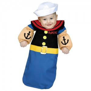 Popeye Baby Costume