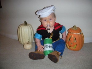 Popeye Costume Infant