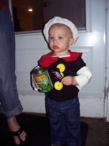 Popeye Costume for Baby