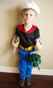 Popeye Costume for Toddlers
