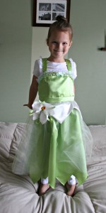 Princess Tiana Costume DIY