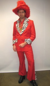 Red Pimp Costume